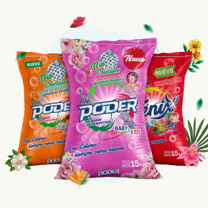 Detergente en polvo Fénix Poder 15 kg.